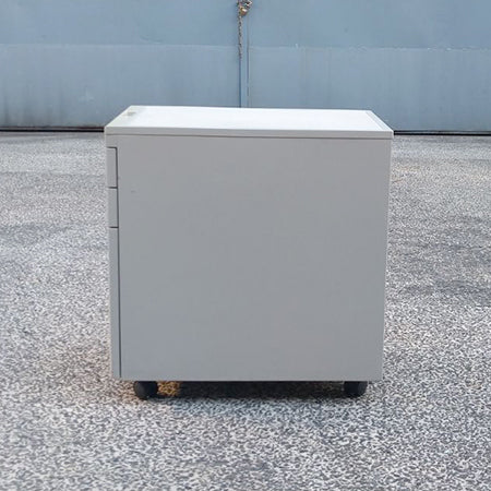 ワゴン スチール3段デスクワゴン 幅400✕奥行585✕高さ600mm [WG-037]