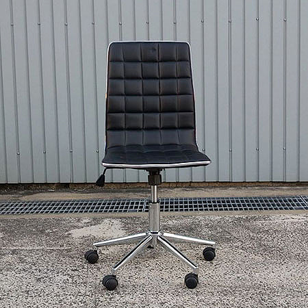 デザインチェア  オフィスチェア 100-SNC027BK ブラック [OC-327]