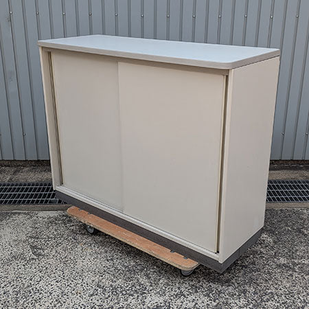 カウンター スライド書庫 KOKUYO COH-HD2F1幅1200✕奥行460✕高さ960mm[CB-130]