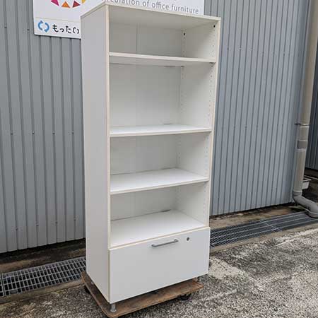 キャビネット 下段引き出し 鍵無し 幅800✕奥行400✕高さ1870㎜[CB-137]